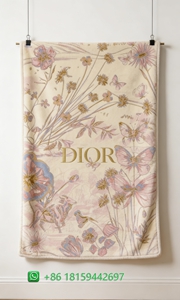 Dior Throw Blankets